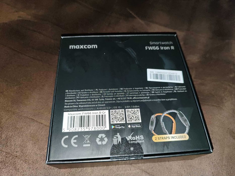 Smartwatch MAXCOM FW66 Iron R Grafitowy