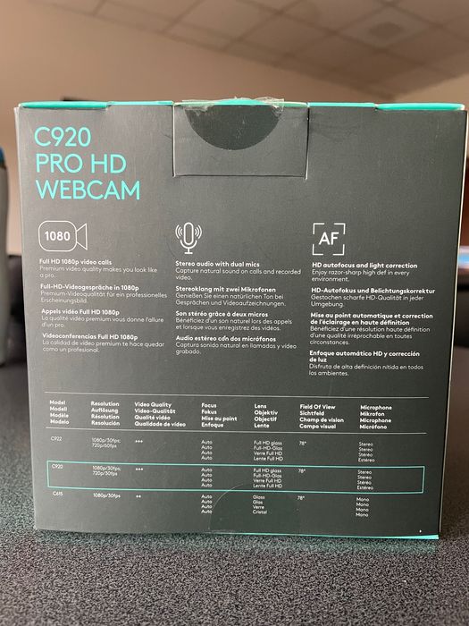 Kamera Logitech C920 PRO HD WEBCAM