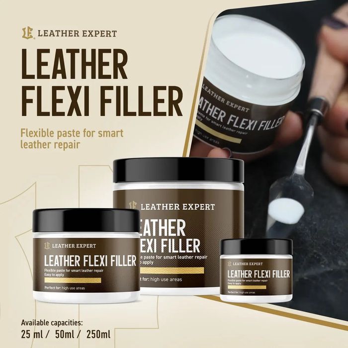 Шпаклівка для шкіри, рідка шкіра, шпатель шпакля Leather Expert