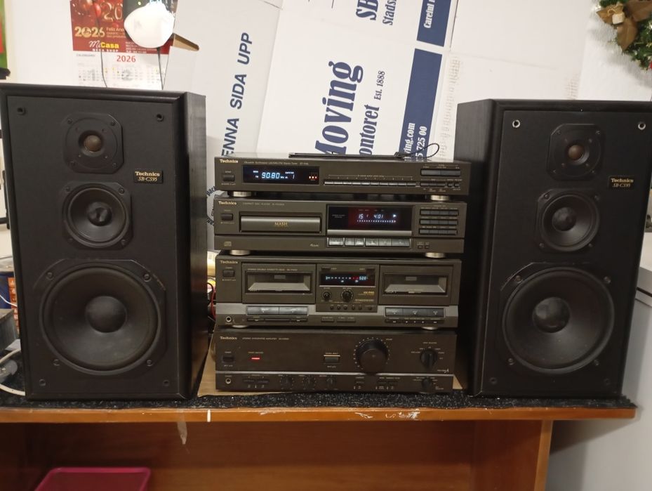 Aparelhagem de som Technics