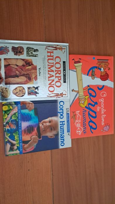 Livros infanto juvenis sobre O corpo humano  / Coleção O corpo humano
