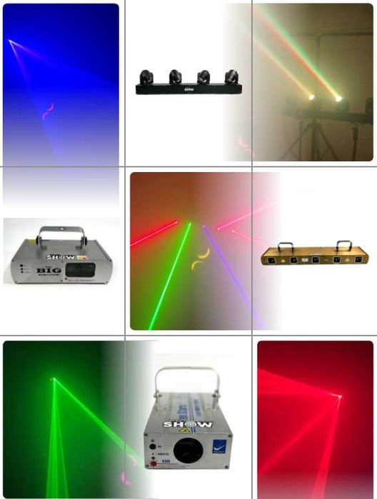 Прокат, оренда світломузики, колонки та спецефектів