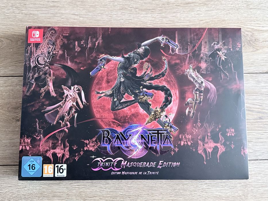 Edycja kolekcjonerska BAYONETTA 3 (nowa) zafoliowana SWITCH 1/2