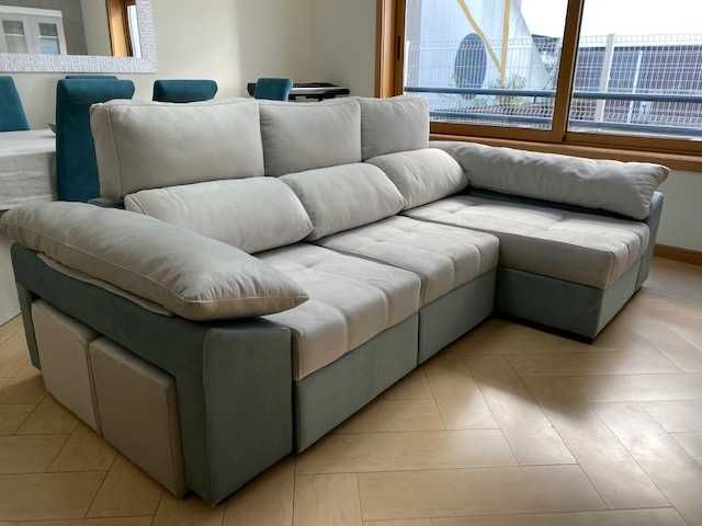 Sofa Cama - Chaise Longue Elevatória - Novo - Várias cores / Medidas