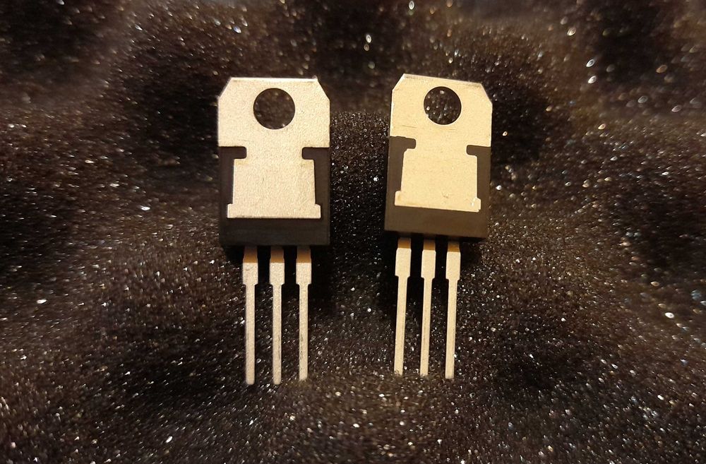 Tranzystory BDX53C, BDX54C para komplementarna, nowe