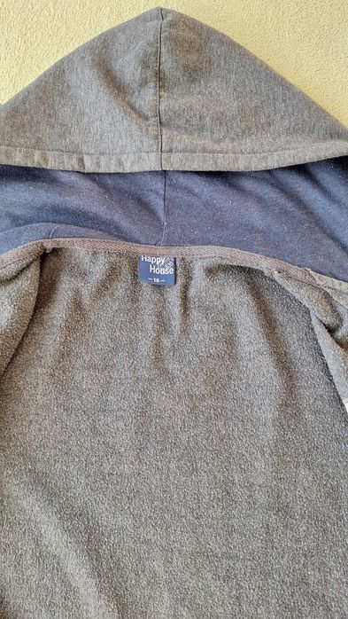 Ciepła bluza z kapturem dla chłopaka Happy Hause r. 158/164