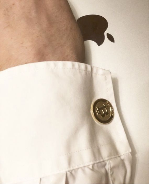 Запонки Bitcoin биткоин