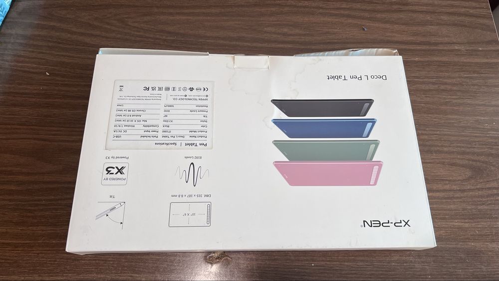 Графічний планшет XP-Pen Deco L (Black)