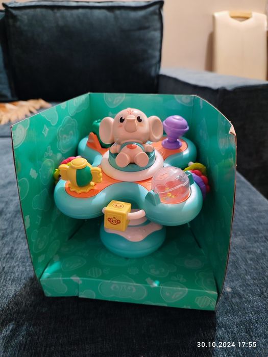 Розвиваюча іграшка слоник на присосці