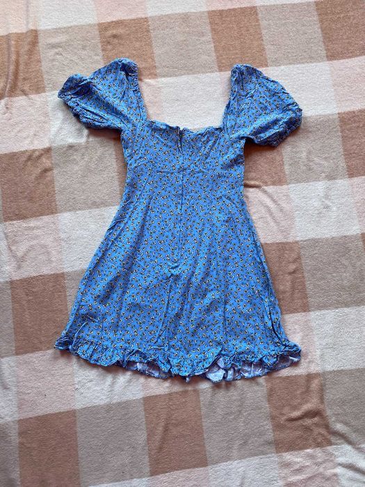 Błękitna sukienka miss selfridge