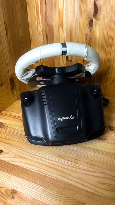 Logitech g29 руль игровой компьютерный эксклюзив белый с подарком
