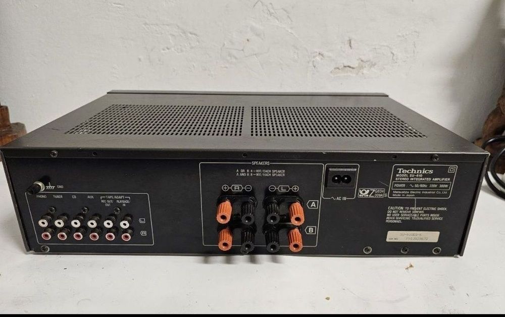 Stereo Wzmacniacz Technics SU-610, 2 x 80 W (DIN), Japan+1