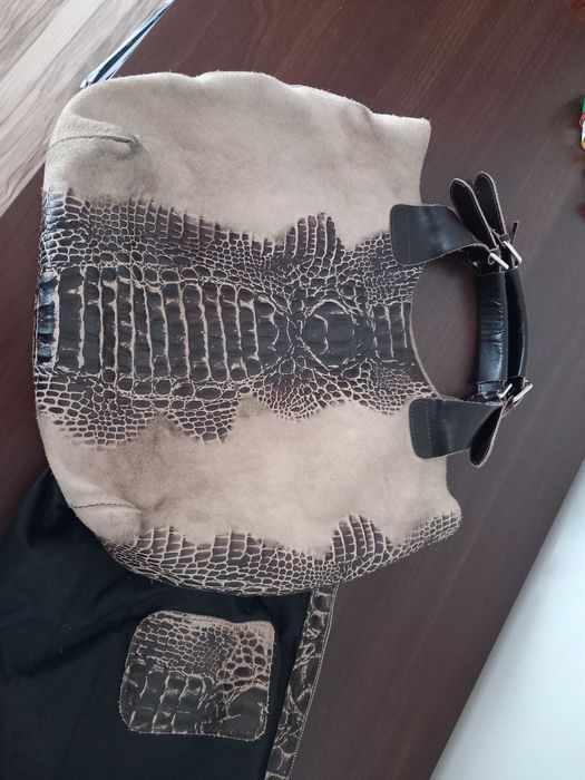 Torba damska XXL skórzana