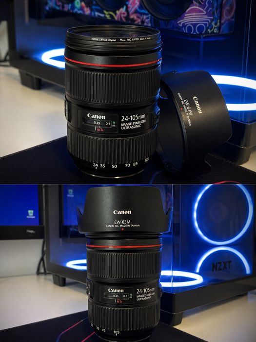 Lente Canon EF 24 - 105 mm 1:4 L IS II USM