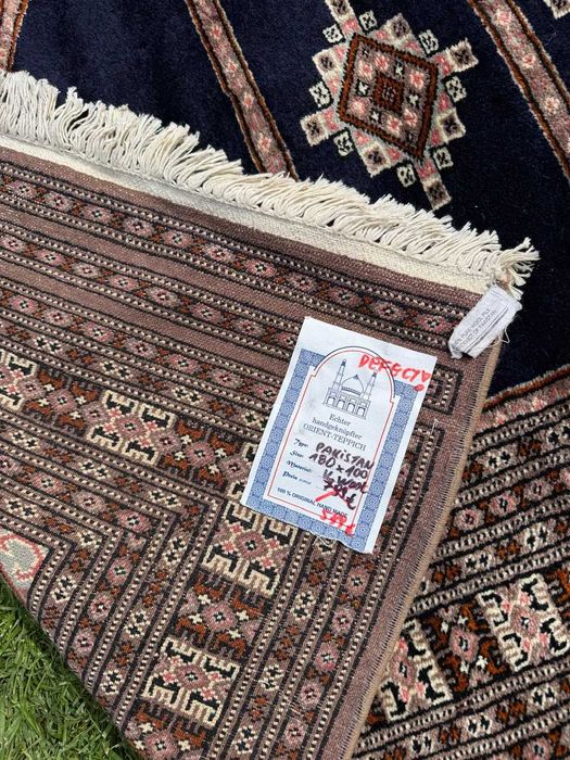 Dywanik Dywan kaszmirowy Pakistan Buchara ART DECO 180x100 gal. 4 tyś
