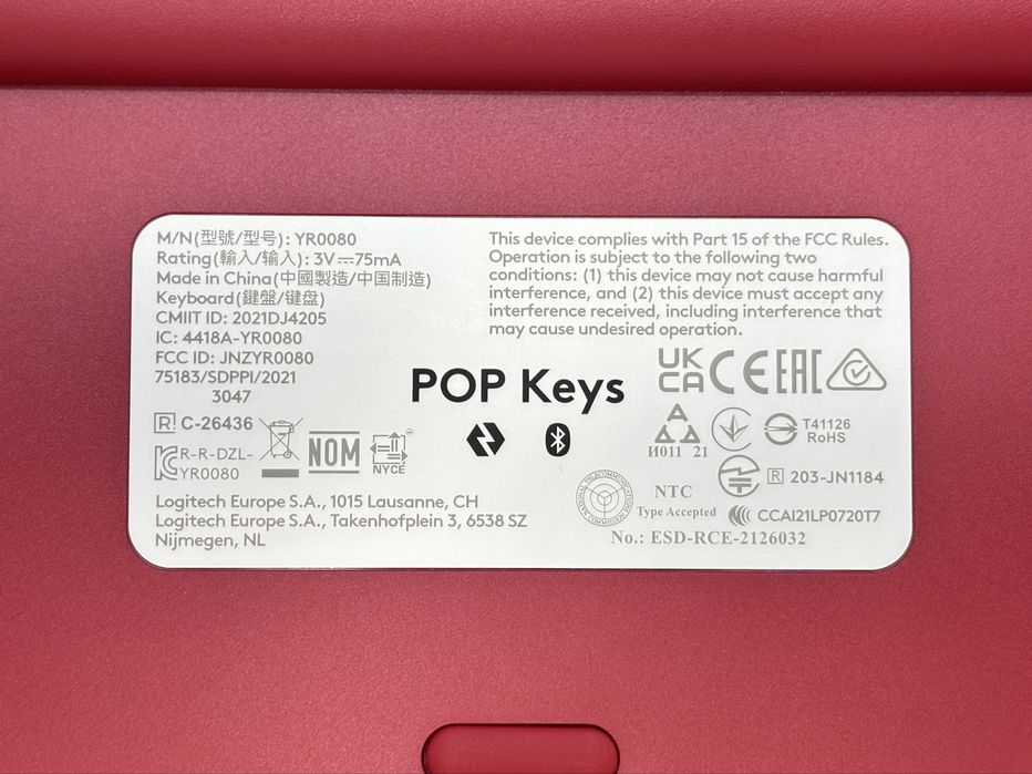 Klawiatura Logitech Pop Keys /