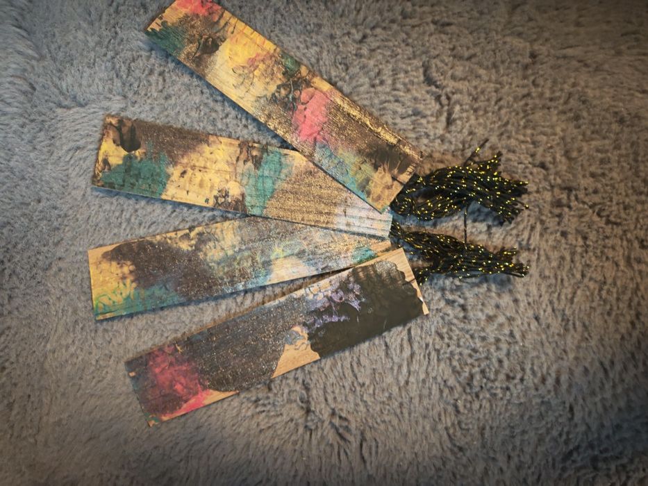 Drewniane zakładki do książek