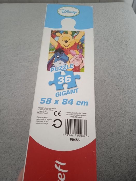 Puzzle gigant kubuś puchatek