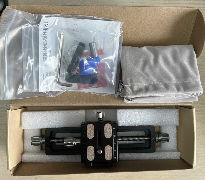 Makro Micro Szyna Statyw 4-kierunkowy BFW-150A Profesjonalna