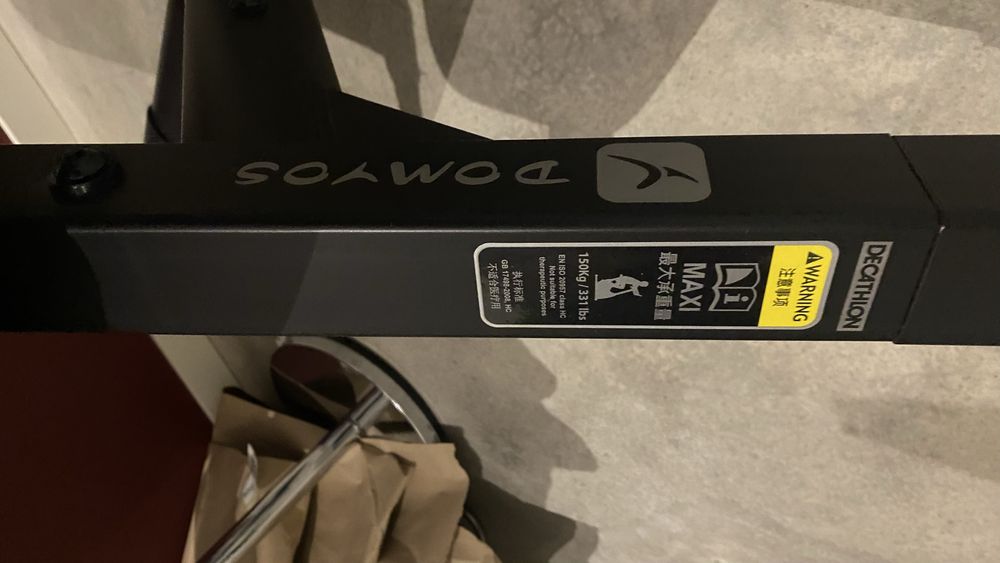 Bicicleta estática Decathlon - e seat com bluetooth