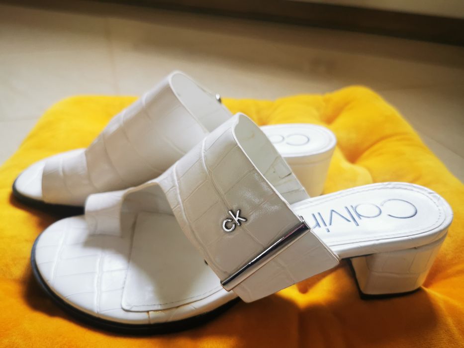 Klapki Calvin Klein  rozm 36.5 jak nowe