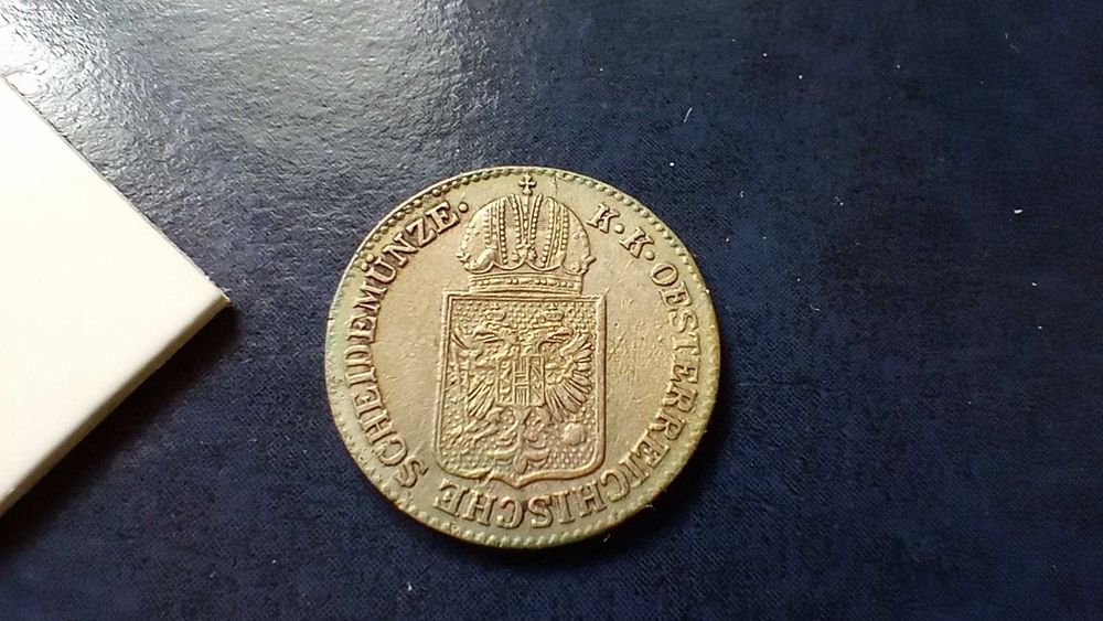 Stare monety 6 Kreuzer 1849 Austria srebro Cudo