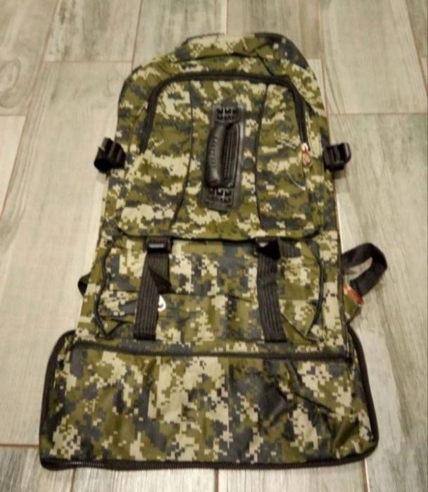 Рюкзак  туриста кольору хакі / наплічник камуфляж