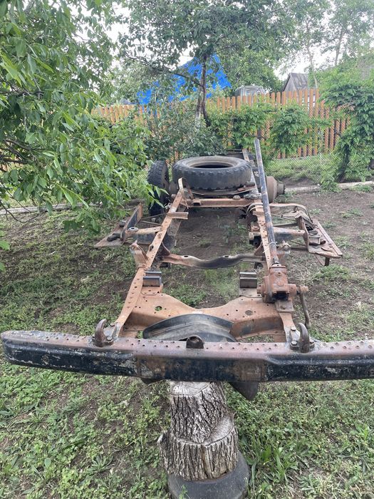 Рама  самосвальна в зборі ГАЗ 53