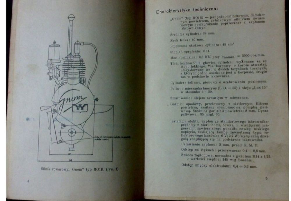 Instrukcja silnika przyczepnego GNOM.