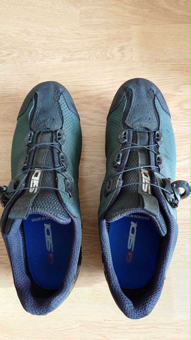 Велотуфлі МТБ Sidi Gravel Black - Dark Green (44.5)