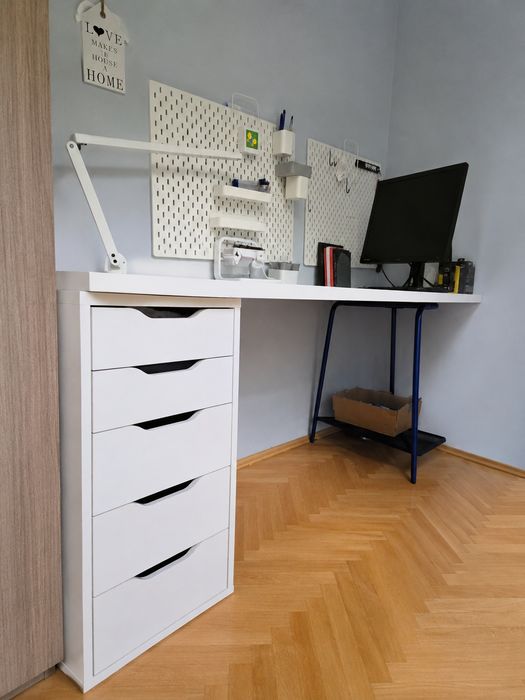 Biurko blat komoda Alex oraz noga