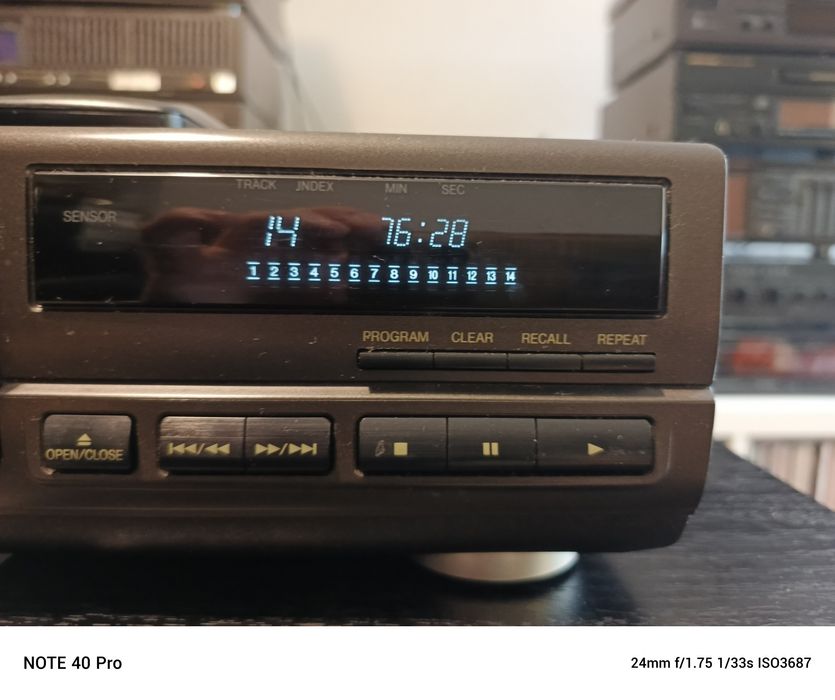 Technics odtwarzacz CD.