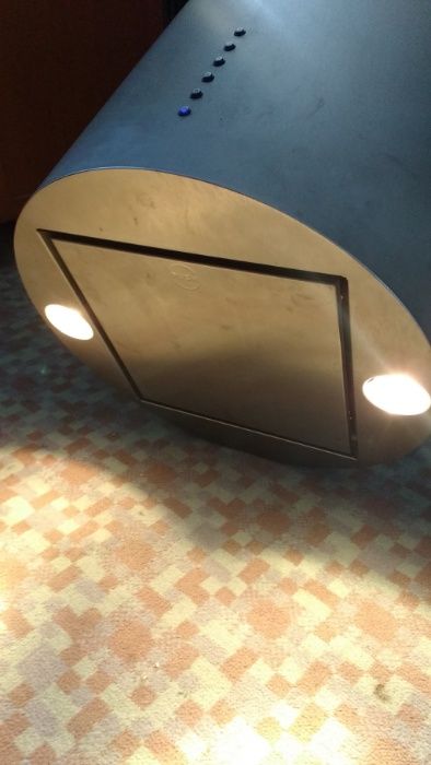 Okap Isola Tivoli Tuba  stall nierdzewna Domatix