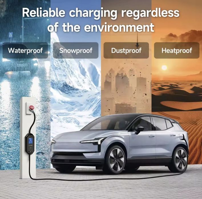 Зарядний пристрій AFYEEV 11KW 16A Type2 для електромобілів