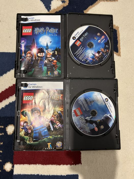 Zestaw gier LEGO:IndianaJones2,Batman2,PiracizKaraibów,HarryPotter 1i2