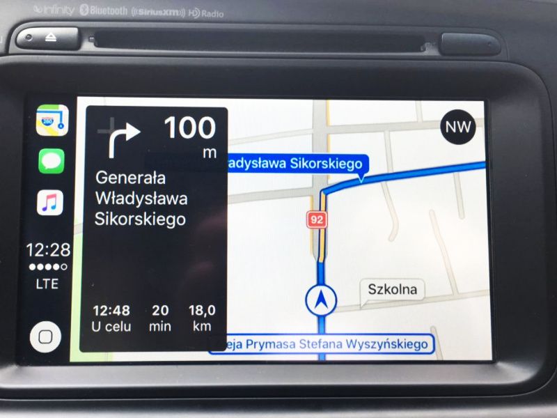 Hyundai KIA mapa Europy Polski język Menu Polski Lektor USB SD 2025