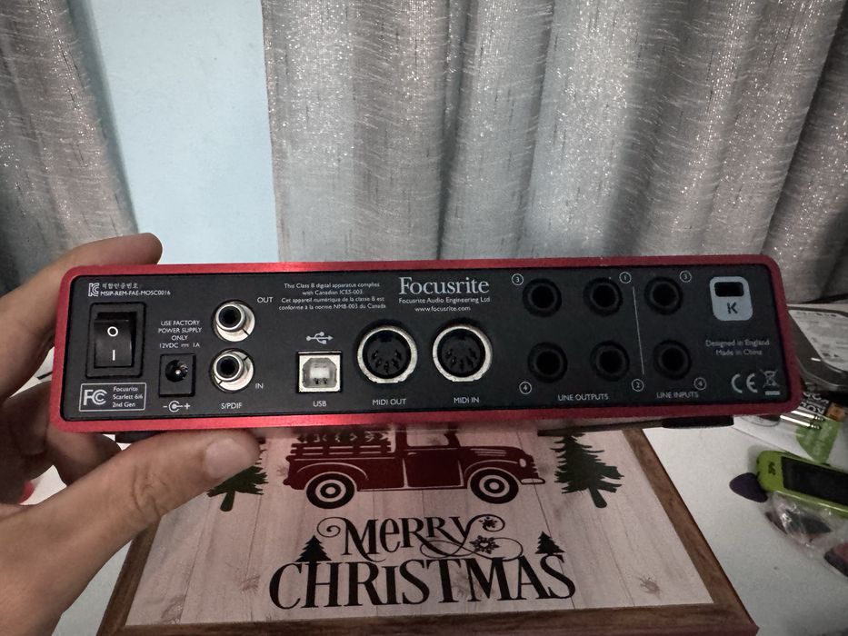 Focusrite 6i6 2gen