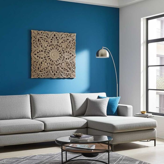 Panel dekoracyjny z drewna mango.