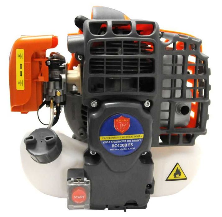 Kosa spalinowa podkaszarka el-start 5,2KM Works elektroniczny zapłon