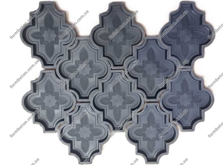 Пешеходная дорожка своими руками Формы для плитки 60 шт за 1500грн