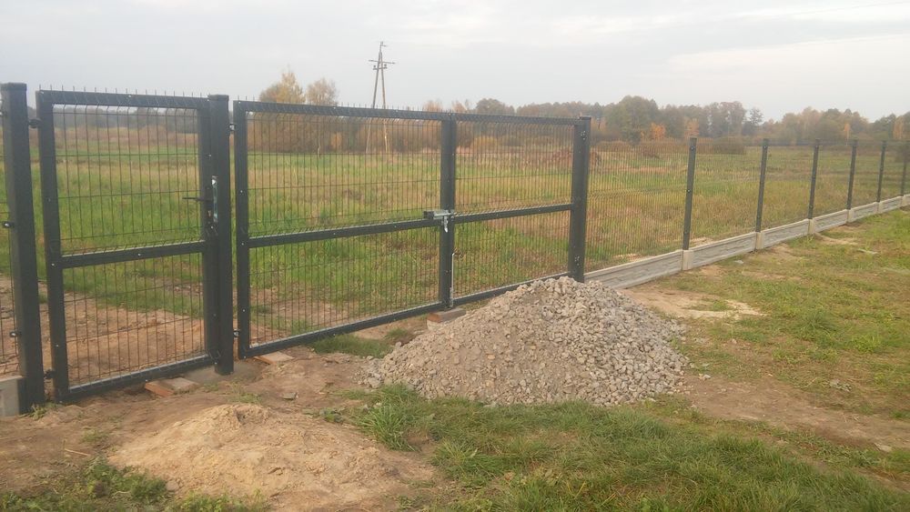 Ogrodzenia Panelowe, Panel, Panele z Montażem