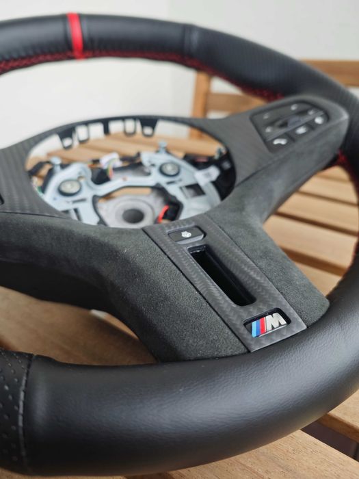 Volante BMW Pack M SPORT Carbono Aquecido F40 F44 G20 G21 G22 G23 G26