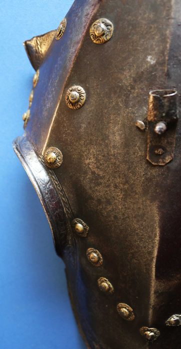 Testeira de Cavalo (Chanfron), séc. XVI-XVII, muito rara