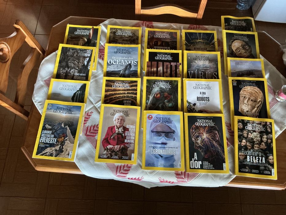 Revistas National Geographic vário anos