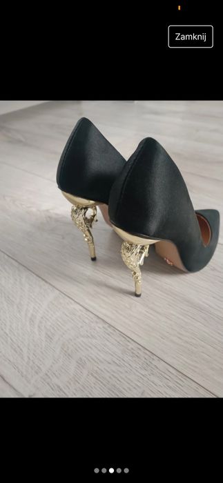 Szpilki na ozdobnym obcasie 36