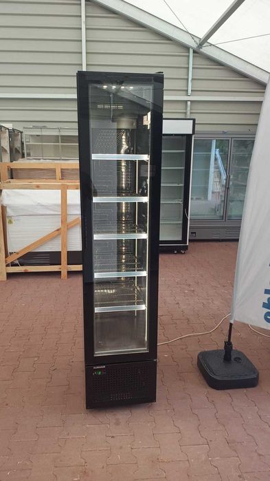 Lodówka SLIM 45cm witryna chłodnicza napoje GWARANCJA i DOSTAWA kraj