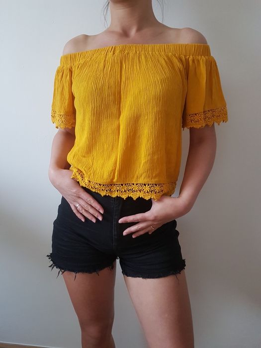Letnia bluzka hiszpanka 100% wiskoza Select. M