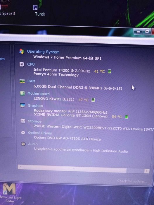 Lenovo y550 Retro