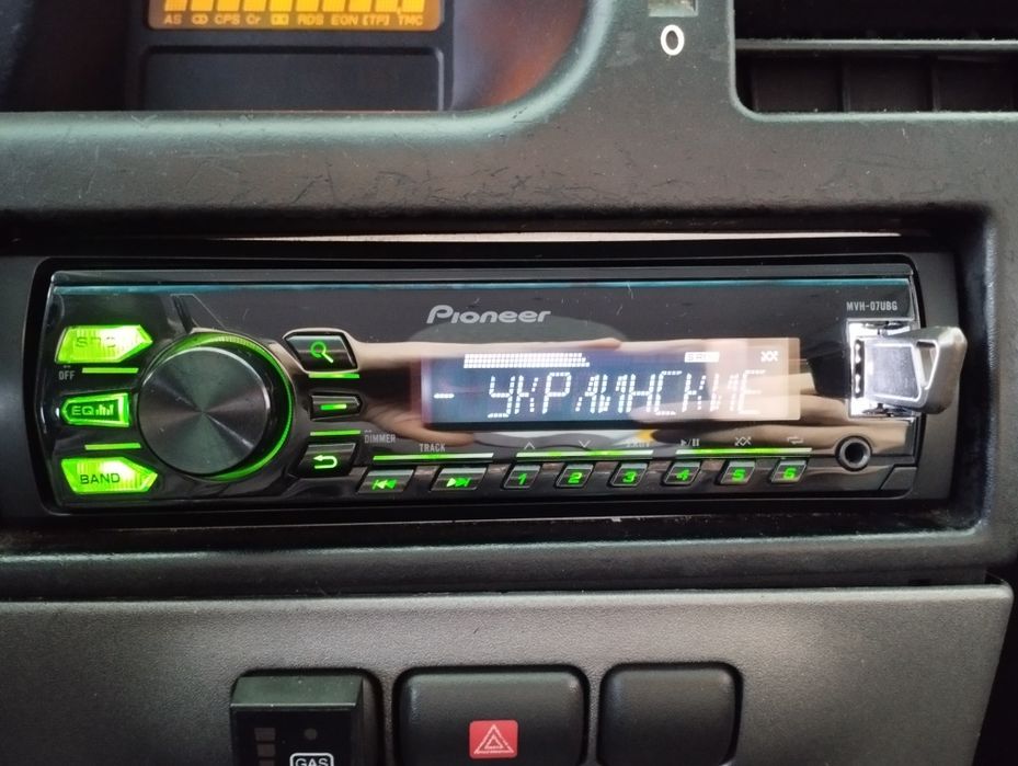 Pioneer MVH 07ubg з Bluetooth ORIGINAL