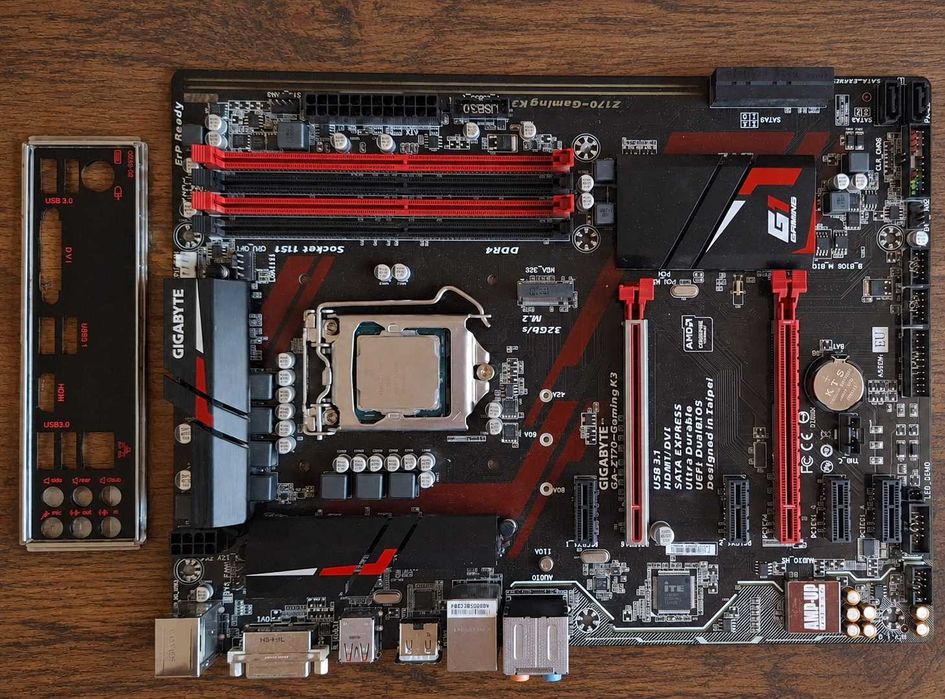 Płyta główna Gigabyte GA-Z170-GAMING K3 , Procesor Core i5-7500